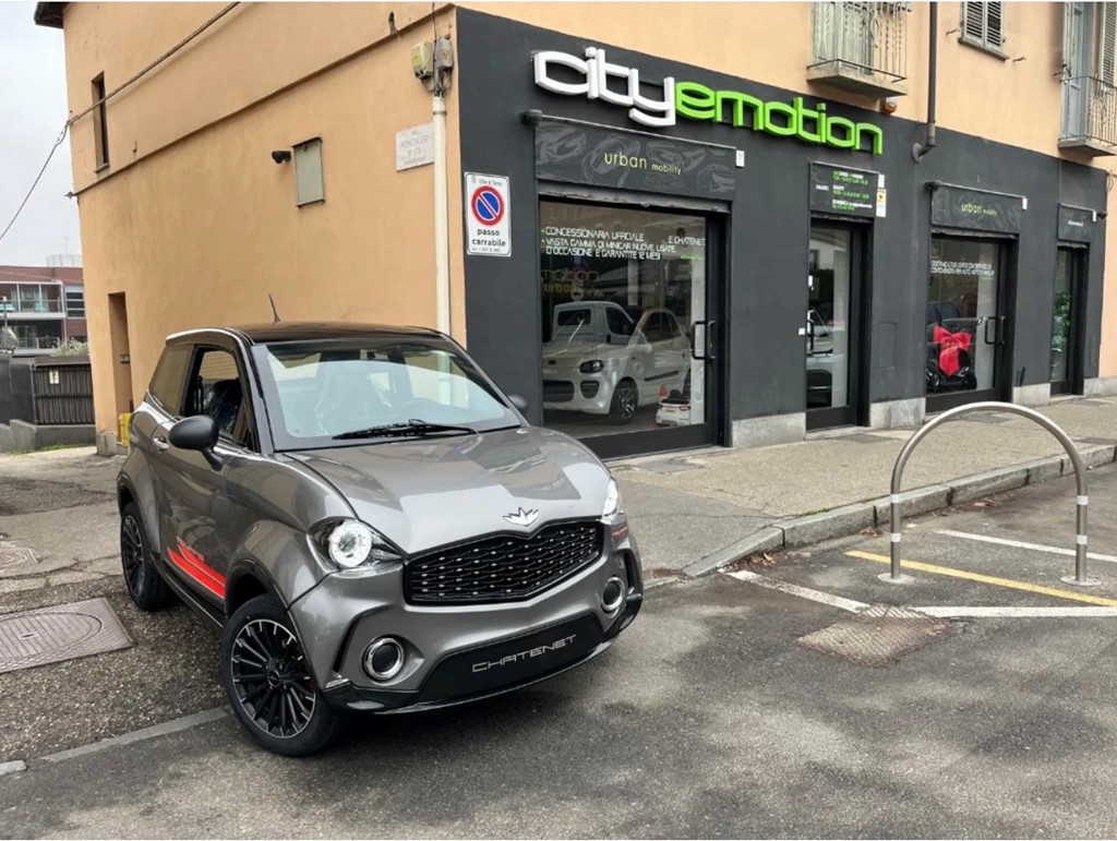 Chatenet CH46 Touring grigio metallizato - microcar nuovo