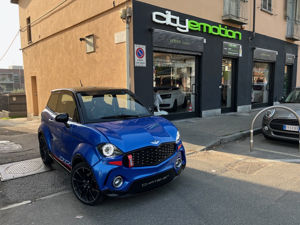 Chatenet CH46 RR blu metallizato - microcar usato